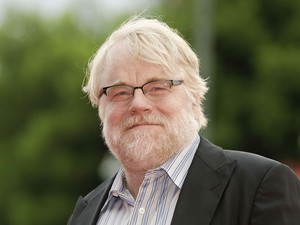 1º de setembro - Também no elenco de 'The master', Philip Seymour Hoffman este no Lido para apresentar o filme, que trata de religião, com referências à cientologia (Foto: Max Rossi/Reuters)