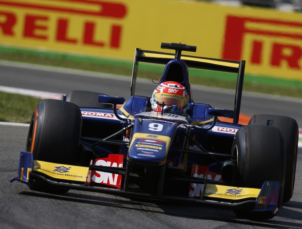 Felipe Nasr em ação no treino classificatório da GP2 em Monza (Foto: Divulgação)