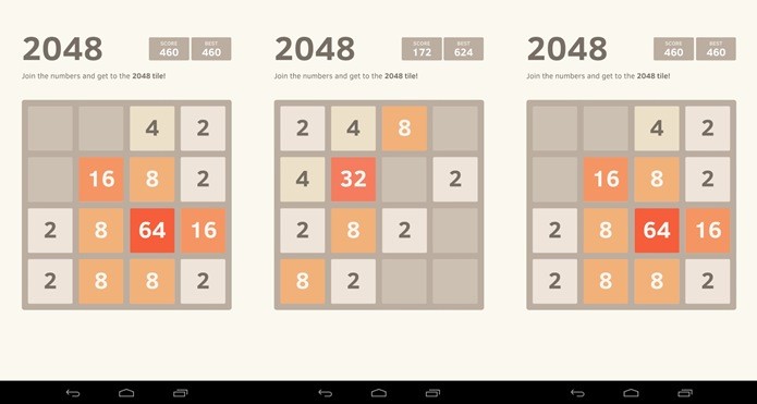 2048 foi um dos jogos mais baixados da semana para Android (Foto: Divulgação)