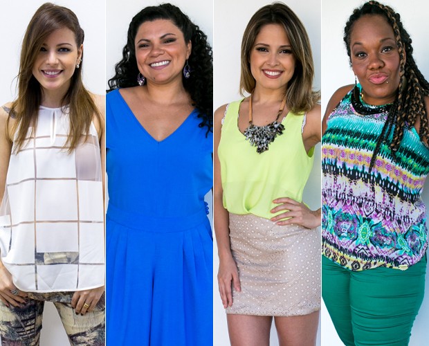 Meninas do time Claudia Leitte dão dicas para o projeto verão (Foto: Isabella Pinheiro/TV Globo)