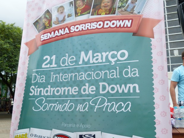 Evento comemorou o Dia Internacional da Síndrome de Down (Foto: Divulgação/RPC TV)