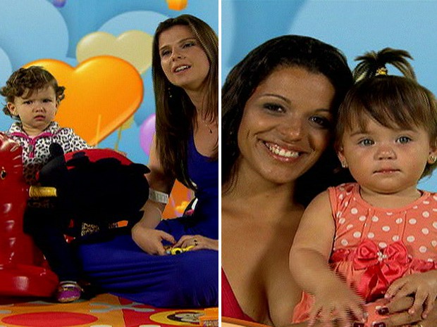 Quem será salva: Carolina, mãe da Duda, ou Patrícia, mãe da Mel? (Foto: Mais Você / TV Globo)