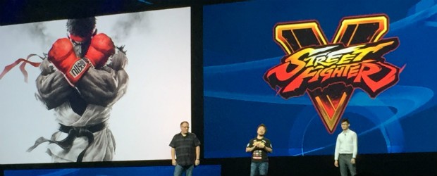 'Street Fighter V' foi confirmado durante abertura da PSX; Sony diz que novo game de luta será exclusivo do PS4 (Foto: Bruno Araujo/G1)