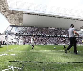 Em estreia de Arena, Timão e Figueira serão tratados como seleções da Copa