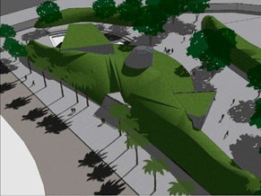 Projeto mostra como será a Praça do Conhecimento de Padre Miguel (Foto: Reprodução)