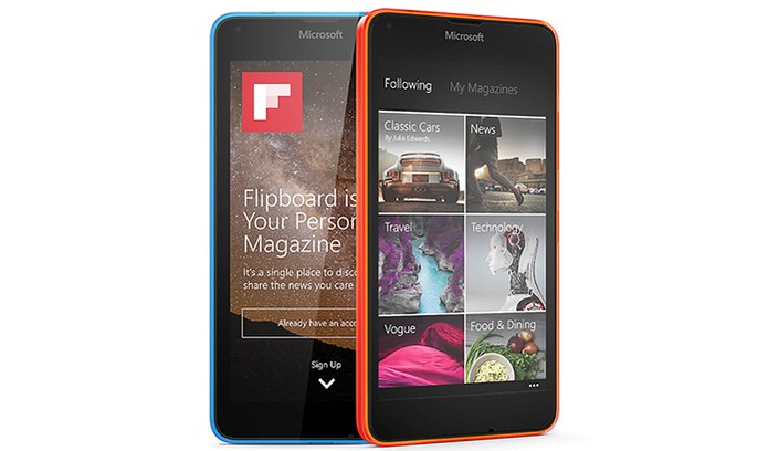 Smartphone Microsoft Lumia 640 DTV (Foto: Divulgação/Microsoft)