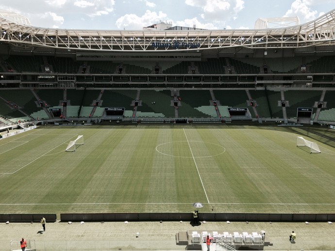 Venda de cadeiras da arena do Palmeiras começa nesta semana