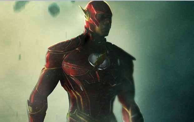 The Flash em arte do game de luta 'Injustice' (Foto: Divulgação)