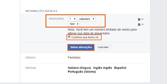 Faça as alterações e salve no perfil do Facebook (Foto: Reprodução/Barbara Mannara) (Foto: Faça as alterações e salve no perfil do Facebook (Foto: Reprodução/Barbara Mannara)) Faça as alterações e salve no perfil do Facebook (Foto: Reprodução/Barbara Mannara) (Foto: Faça as alterações e salve no perfil do Facebook (Foto: Reprodução/Barbara Mannara))