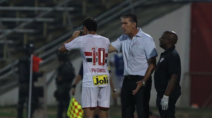 Bauza Ganso Trujillanos Libertadores São Paulo (Foto: Rubens Chiri / saopaulofc.net)