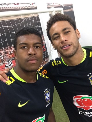 Léo Natel e Neymar (Foto: Divulgação)