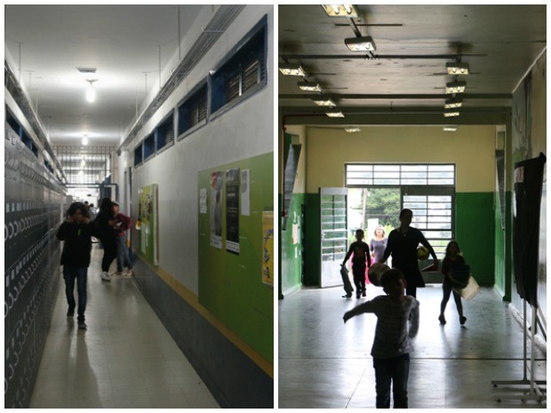 Escolas, porto alegre, rio grande do sul (Foto: Montagem sobr fotos/G1)