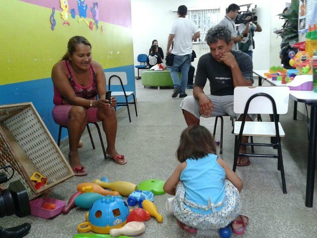 Criança foi encontrada e voltou para os pais nesta quarta-feira (25) (Foto: Alírio Lucas/G1 AM)