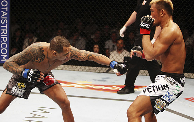Luiz Besouro x Kiichi Kunimoto MMA UFC (Foto: Divulgação)