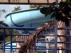 Criança morre após se afogar na piscina da Sociedade Hípica de Campinas  (Foto: Reprodução / EPTV)