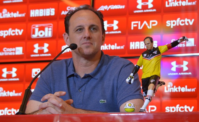 Rogério Ceni Boneco Ceni São Paulo (Foto: Marcelo Prado)