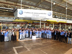 Volkswagen anuncia instalação de nova linha de motores em São Carlos