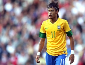 Neymar, Team GB x Brasil, Julho 2012 (Foto: Agência Getty Images)