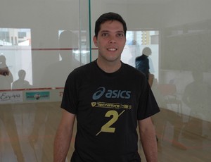 Rubéns Cabral, atleta de squash, seletiva nordeste, João Pessoa, Paraíba (Foto: Larissa Keren / Globoesporte.com/pb)
