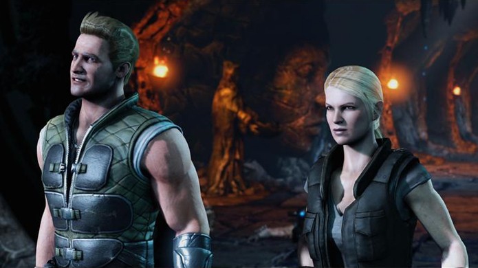 Johnny Cage e Sonya Blade são confirmados para Mortal Kombat X (Foto: Reprodução/YouTube)