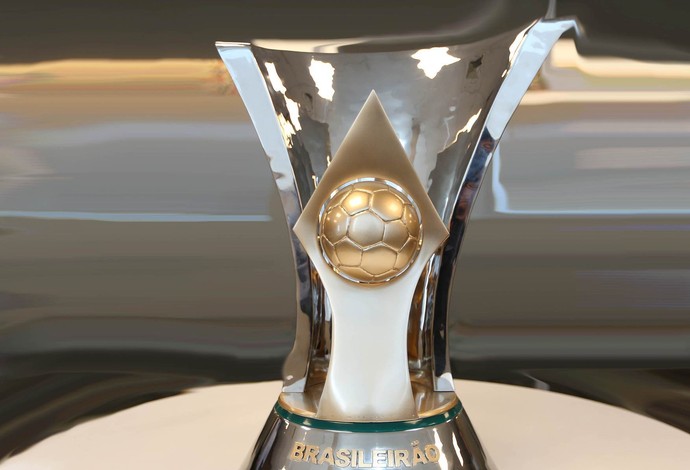 Taça que será entregue ao Cruzeiro, Campeão Brasileiro de 2014 (Foto: Divulgação)
