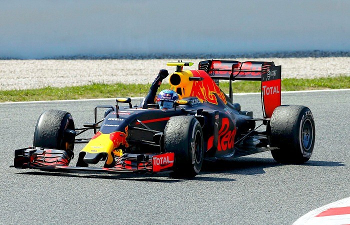Max Verstappen no GP da Espanha