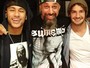 Neymar e Pato se encontram em restaurante de São Paulo