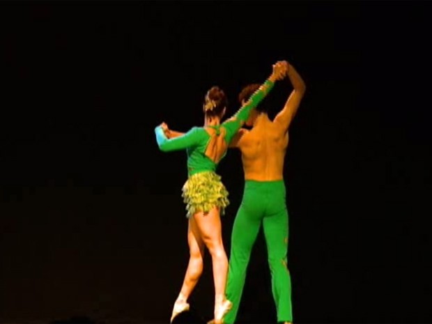Mais de 700 bailarinos participam do evento (Foto: Reprodução/TV Integração)