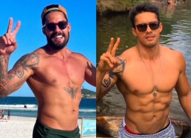 Bil Araújo atualmente e antes da harmonização facial (Foto: Reprodução / Instagram ) Bil Araújo atualmente e antes da harmonização facial (Foto: Reprodução / Instagram )
