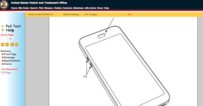 Patente da Apple reveste os componentes internos para protegê-los conta água (Foto: Reprodução/USPTO)