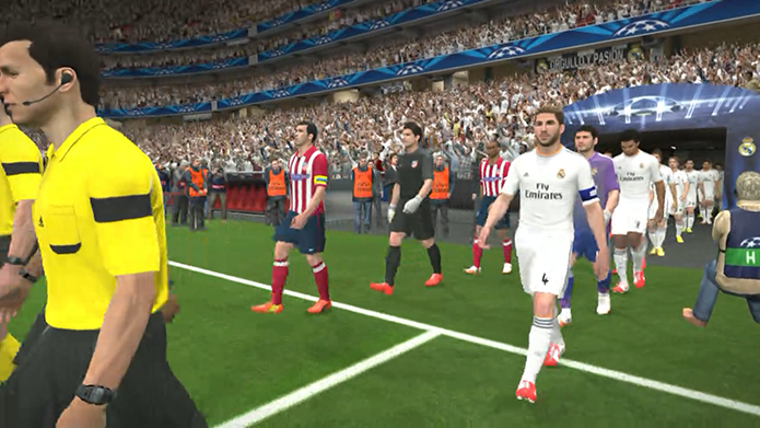 PES 2014: simulamos a final da UEFA Champions League no game (Foto: Reprodução/Murilo Molina)