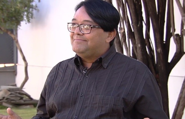 Marcelo Novaes Ex-garoto de programa, portador de HIV lança livro em Goiás: 'Superei tudo' (Foto: Reprodução/TV Anhanguera)