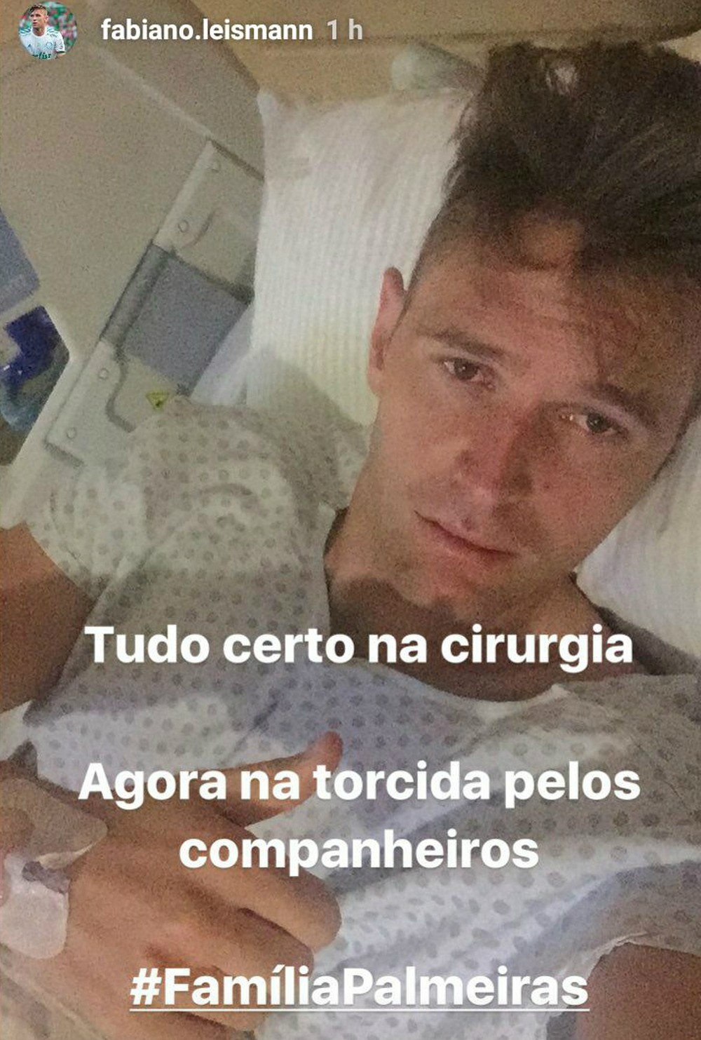  Fabiano passa por cirurgia dentária e deve desfalcar Palmeiras por uma semana