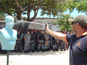 300 militares receberam treinamento teórico em outubro (Foto: Divulgação/Secom-PB) 300 militares receberam treinamento teórico em outubro (Foto: Divulgação/Secom-PB)