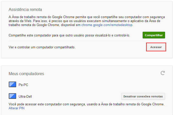 Acesse o computador de terceiros (Foto: Reprodução/Paulo Alves)