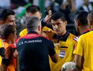 Dorival Junior Flamengo expulso (Foto: Reprodução)