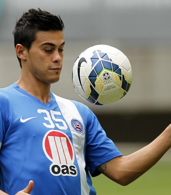 Emanuel Biancucchi; Bahia (Foto: Felipe Oliveira/Divulgação/EC Bahia)