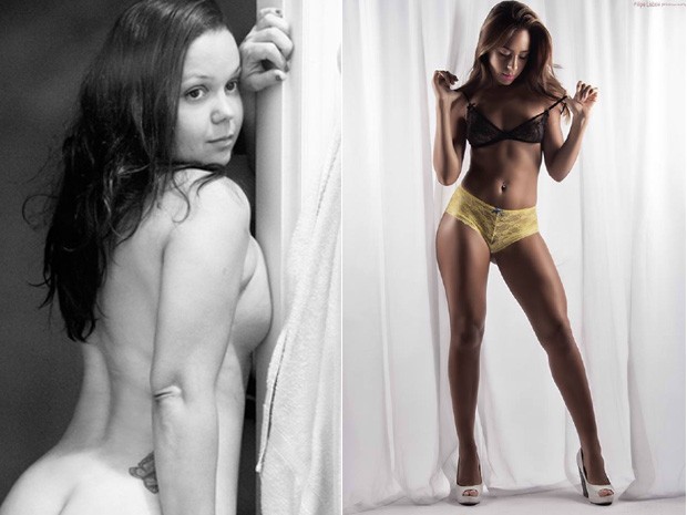 Melissa Masoni tem 36 anos e é empresária; Marjorie Mayara é modelo e tem 26 (Foto: Divulgação/ToplessinRio)
