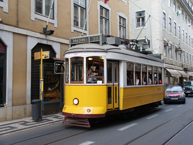 Elétrico Lisboa (Foto: Arquivo Pessoal)