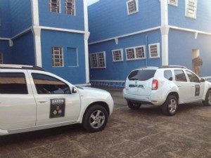 Gaeco faz operação para combater o crime desvio de recursos públicos na Prefeitura de São Jerônimo da Serra (Foto: Wilson Kirsche/RPC TV)