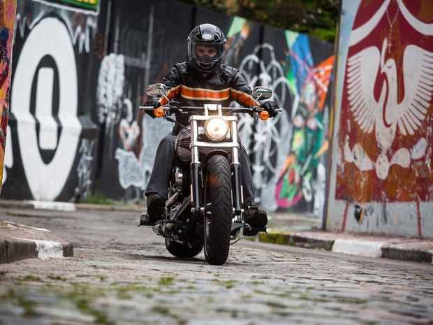 Harley-Davidson Softail Breakout (Foto: Victor Moriyama / G1)