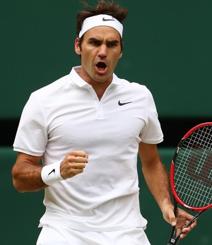 Roger Federer, Wimbledon, tênis (Foto: Getty Images)
