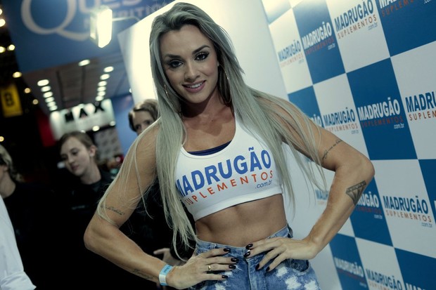 Juliana Salimeni - Arnold Classic Brasil (Foto: Isac Luz / EGO)