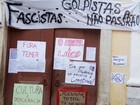 Manifestantes mantêm ocupação ao prédio do Iphan em São Luís, MA
