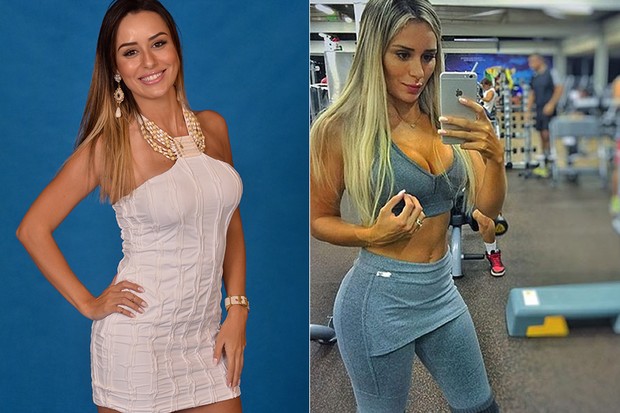 Transformação BBB - Leticia Santiago (Foto: TV GLOBO - CEDOC - Reprodução / Instagram)