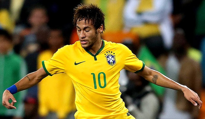 Neymar brasil África do Sul amistoso (Foto: Mowa Press)