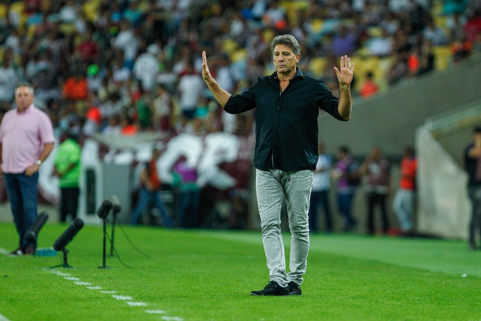Renato valorizou a atuação contra o Flu (Foto: Lucas Uebel / Grêmio, DVG)
