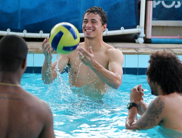 Leandro Damião treino Seleção (Foto: Divulgação / CBF)