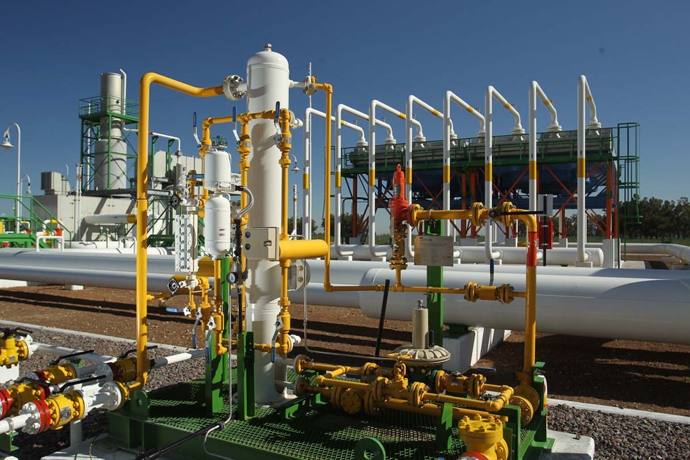 Gasodutos da Odebrecht Engenharia & Construção  (Foto: Divulgação / Odebrecht)