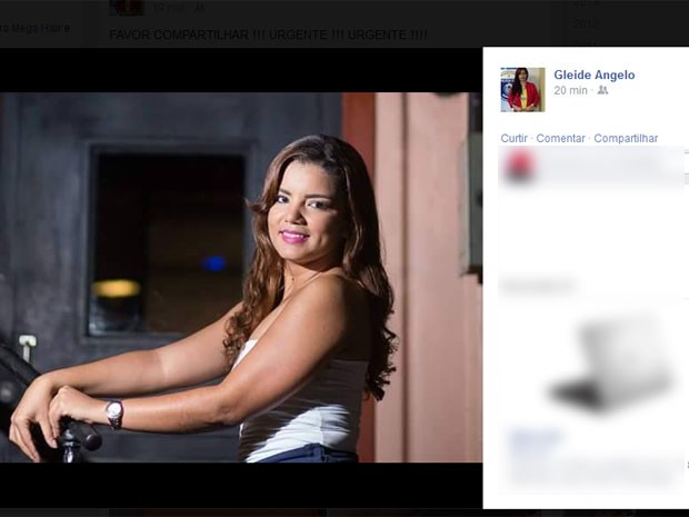 Estudante Vaniela Oliveira está desaparecida há 24 horas; Polícia Civil já iniciou investigação (Foto: Reprodução / Facebook)